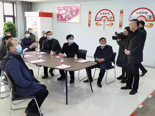 山西省民政厅副厅长琚李梅视察333体育山西运城项目地